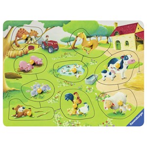 Ravensburger (03683) - "Animaux de la Ferme" - 9 pièces