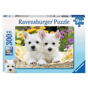 Ravensburger (13074) - "West Highland White Terriers" - 300 pièces