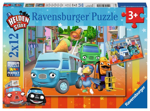 Ravensburger (07623) - "Helden der Stadt" - 12 pièces