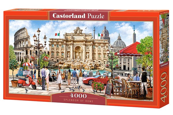 Castorland (C-400270) - "Splendor of Rome" - 4000 pièces