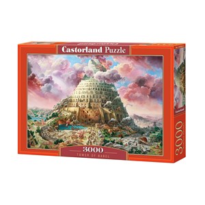 Castorland (C-300563) - "Tower of Babel" - 3000 pièces