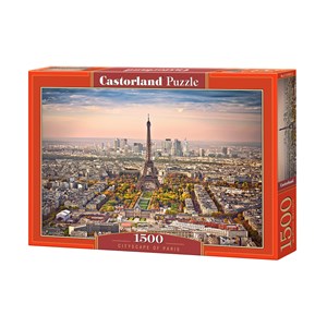 Castorland (C-151837) - "Cityscape of Paris" - 1500 pièces