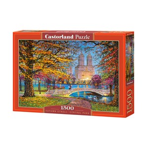 Castorland (C-151844) - "Autumn Stroll, Central Park" - 1500 pièces
