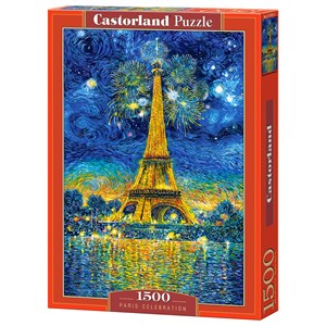 Castorland (C-151851) - "Paris Celebration" - 1500 pièces