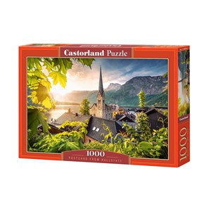 Castorland (C-104543) - "Postcard from Hallstatt" - 1000 pièces