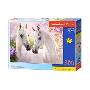 Castorland (B-030378) - "Romantic Horses" - 300 pièces