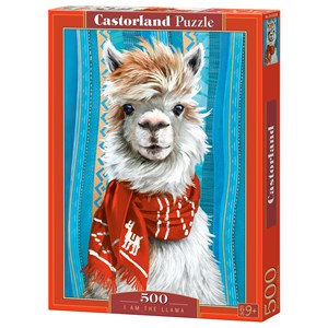 Castorland (B-53308) - "I am The Llama" - 500 pièces