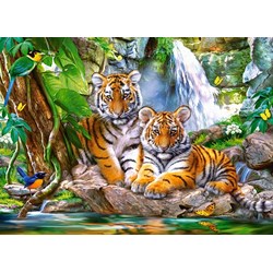 Castorland (B-030385) - "Tiger Falls" - 300 pièces