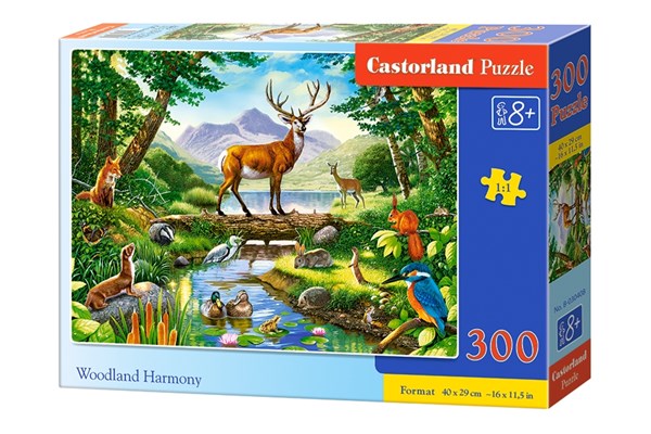 Castorland (B-030408) - "Woodland Harmony" - 300 pièces