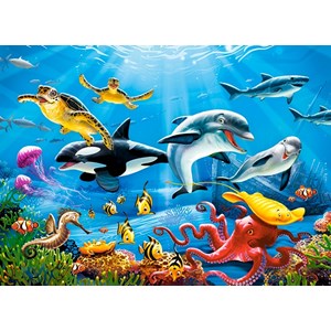 Castorland (B-222094) - "Tropical Underwater World" - 200 pièces