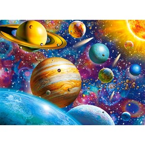 Castorland (B-111077) - "Solar System Odyssey" - 100 pièces