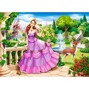 Castorland (B-111091) - "Princess in the Royal Garden" - 100 pièces