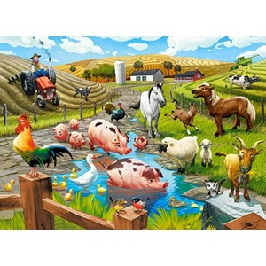 Castorland (B-070060) - "Life on the Farm" - 70 pièces