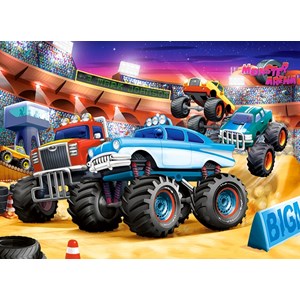 Castorland (B-070077) - "Monster Truck Show" - 70 pièces