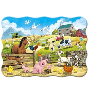 Castorland (C-02429) - "Animaux de la Ferme" - 20 pièces