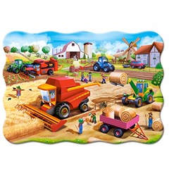 Castorland (C-02436) - "Work on the Farm" - 20 pièces