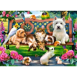 Castorland (B-018444) - "Pets in the Park" - 180 pièces