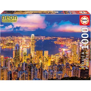 Educa (18462) - "Hong Kong Skyline" - 1000 pièces