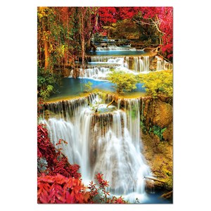 Educa (18461) - "Waterfall in deep Forest" - 1000 pièces