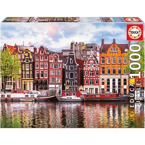 Educa (18458) - "Dancing house, Amsterdam" - 1000 pièces