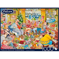 Falcon (11279) - Graham Thompson: "12 Jours de Noël" - 1000 pièces