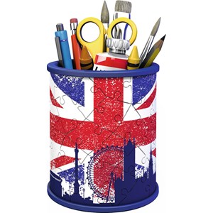 Ravensburger (11153) - "Pot à Crayons, Union Jack" - 54 pièces
