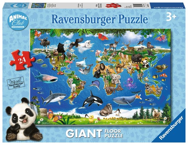 Ravensburger (05555) - "Animals around the World" - 24 pièces