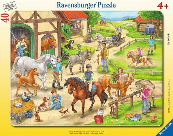 Ravensburger (06164) - "Au Centre Equestre" - 40 pièces