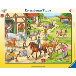 Ravensburger (06164) - "Au Centre Equestre" - 40 pièces