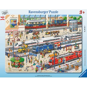 Ravensburger (06161) - "A la Gare" - 14 pièces