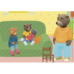 Ravensburger (09186) - "Little Brown Bear" - 24 pièces