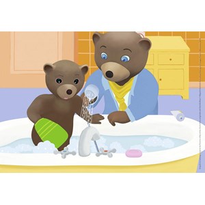 Ravensburger (07628) - "Petit Ours Brun" - 12 pièces