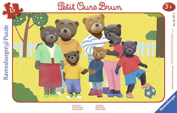 Ravensburger (06167) - "Petit Ours Brun" - 15 pièces