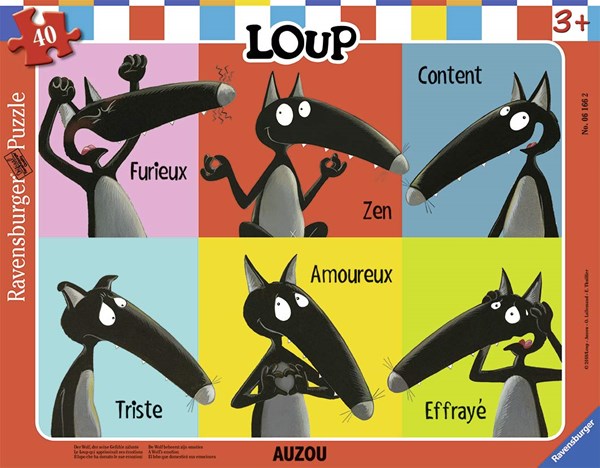 Ravensburger (06166) - "Loup" - 40 pièces