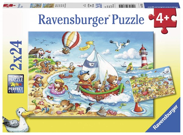 Ravensburger (07829) - "Vacances à la Mer" - 24 pièces