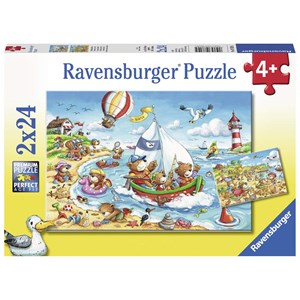 Ravensburger (07829) - "Vacances à la Mer" - 24 pièces