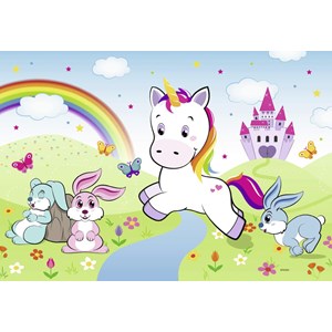 Ravensburger (07828) - "Fabuleuse Licorne" - 24 pièces