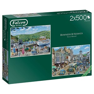 Falcon (11238) - Trevor Mitchell: "Bowness and Keswick" - 500 pièces