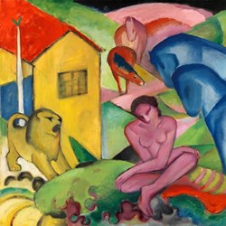 Puzzle Michele Wilson (S161-30) - Franz Marc: "The Dream" - 30 pièces