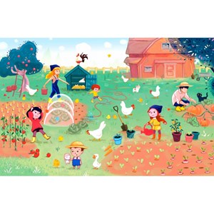 Puzzle Michele Wilson (K684-50) - "Pumpkin Family" - 50 pièces