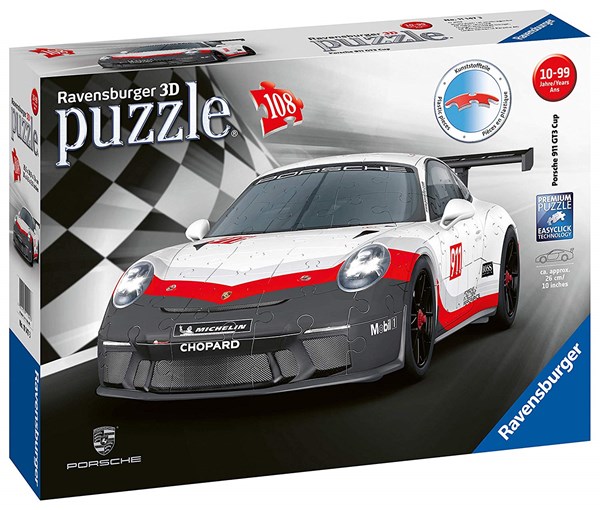 Ravensburger (11147) - "Porsche 911 GT3 Cup" - 108 pièces