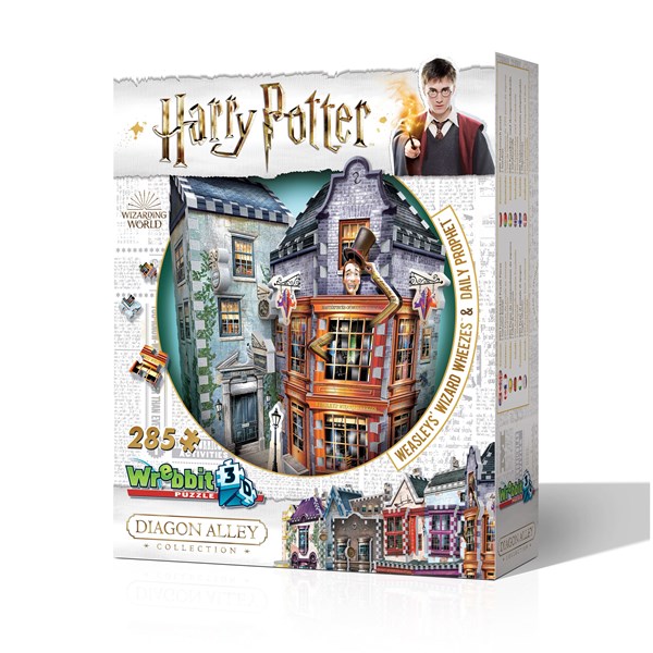 Ravensburger (W3D-0511) - "Weasleys' Wizard Wheezes & Daily Prophet" - 280 pièces