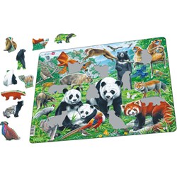 Larsen (FH43) - "Panda Bear Family on a China Mountain Plateau" - 56 pièces