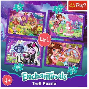 Trefl (34305) - "Enchantimals" - 35 48 54 70 pièces