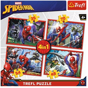 Trefl (34293) - "Spider-Man" - 35 48 54 70 pièces