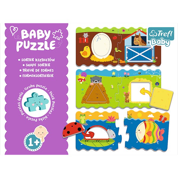 Trefl (36078) - "Shapes sorter" - 2 pièces