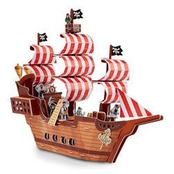 Melissa and Doug (9045) - "Pirate Ship" - 100 pièces