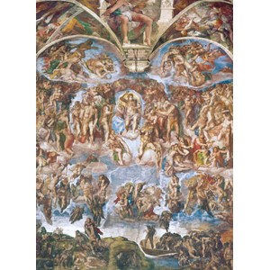 Clementoni (39250) - Michelangelo: "Universal Judgment" - 1000 pièces
