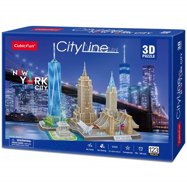 Cubic Fun (MC255h) - "New York" - 123 pièces
