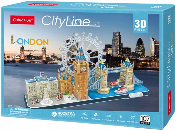 Cubic Fun (MC253h) - "Londres" - 107 pièces